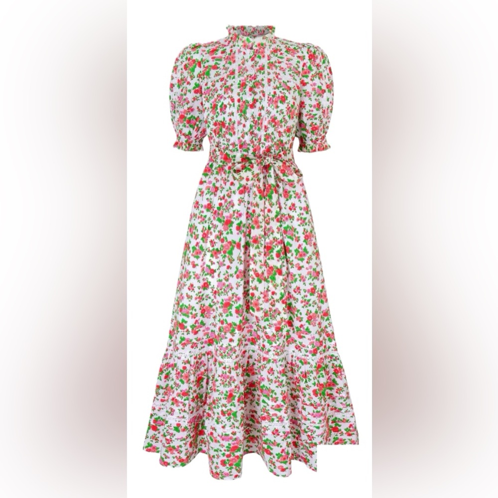 Pink City Prints - Vintage Ditsy Elise Dress